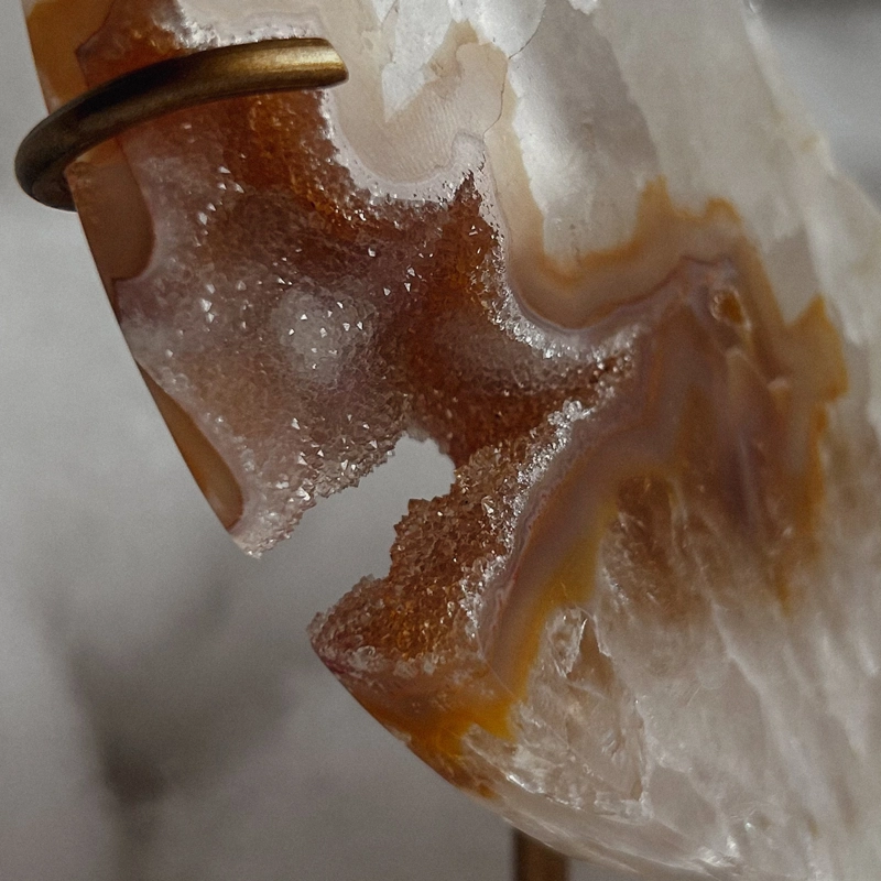 mezzaluna in Quarzo e Golden Healer